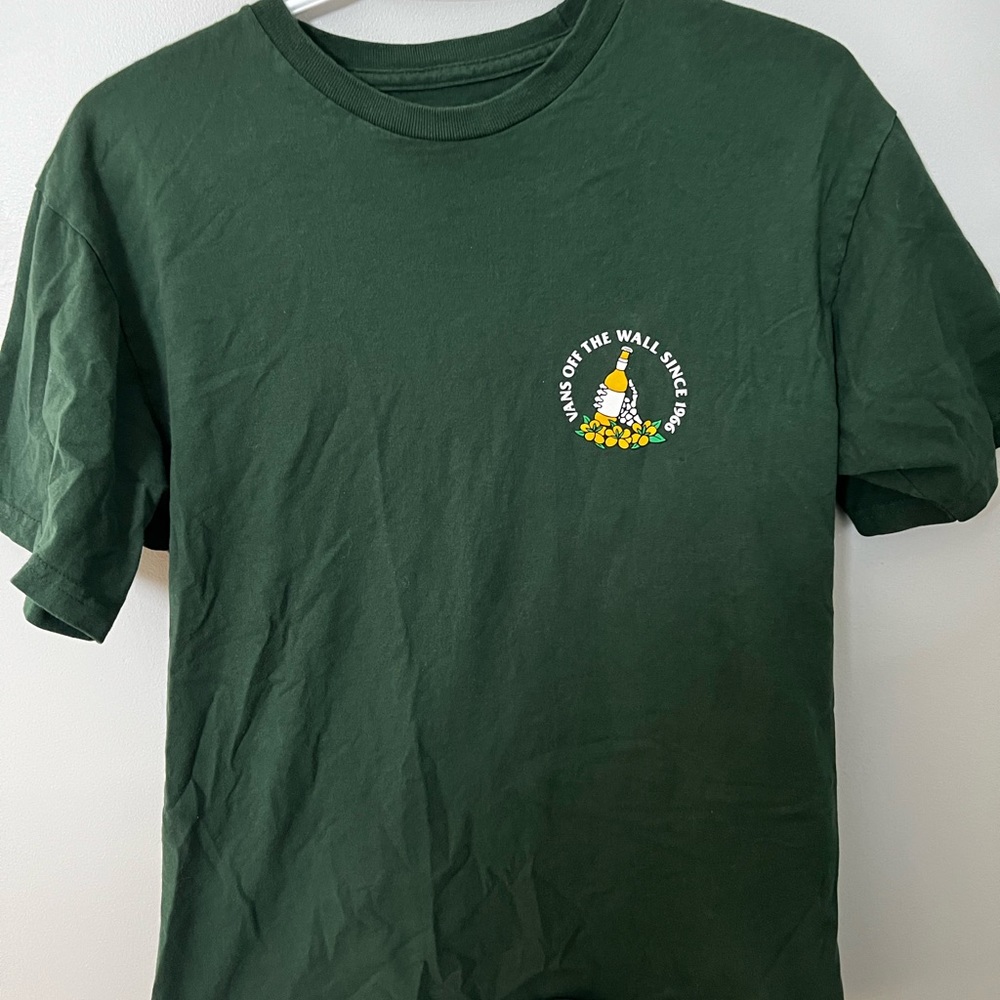 Green Vans t-shirt. Size medium. - Picture 3 of 5